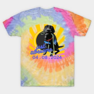 Black Lab Service Dog Eclipse T-Shirt